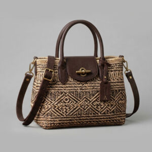 Luxury Handmade Woven Handbag