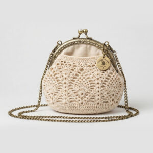 Vintage Crochet Mini Purse